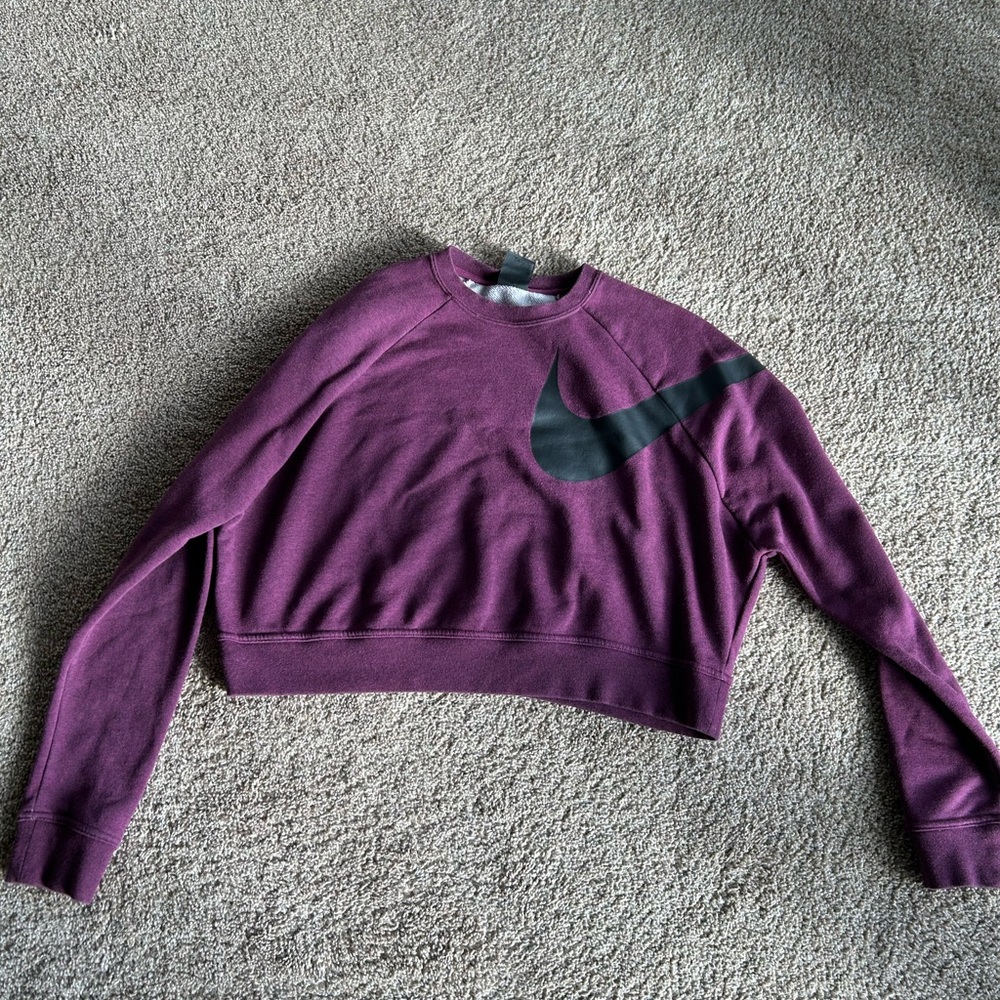 Nike Dri-FIT Maroon Sweatshirt